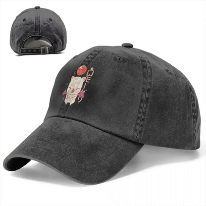 Moogle Kupo Baseball Cap Final Fantasy Cid Game Caps